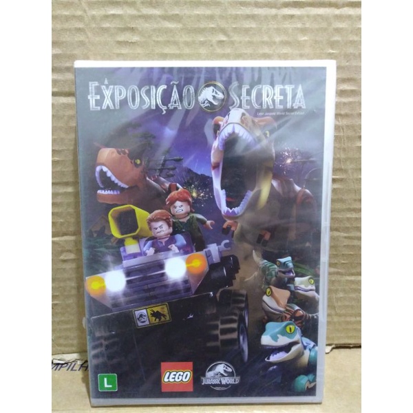 Dvd Lego A ExposiÇÃo Secreta Legojurassic World Original Lacrado Shopee Brasil 9392