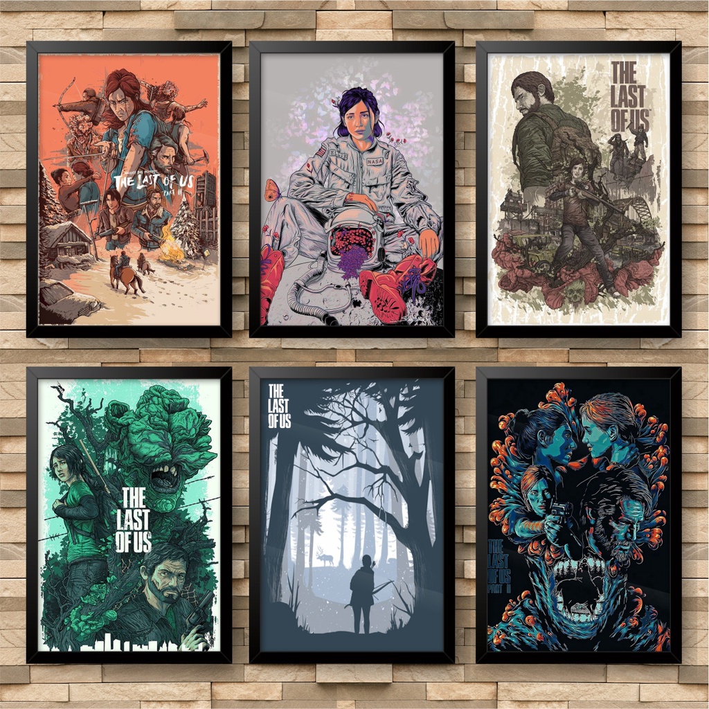 THE LAST OF US - Quadros de séries, filmes e animes - Quadro parede & decoração - Presente - #A5