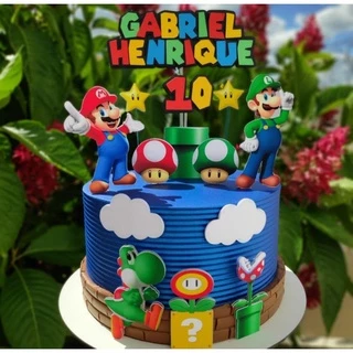 Topo bolo Super Mario