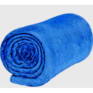 Cobertor Manta Casal Padrao soft Anti Alergico Azul Royal mantinha