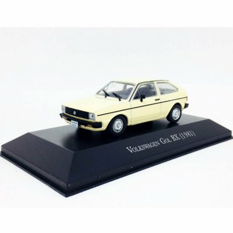 Miniatura Volkswagen gol bx 1981 personalizado rebaixado e com