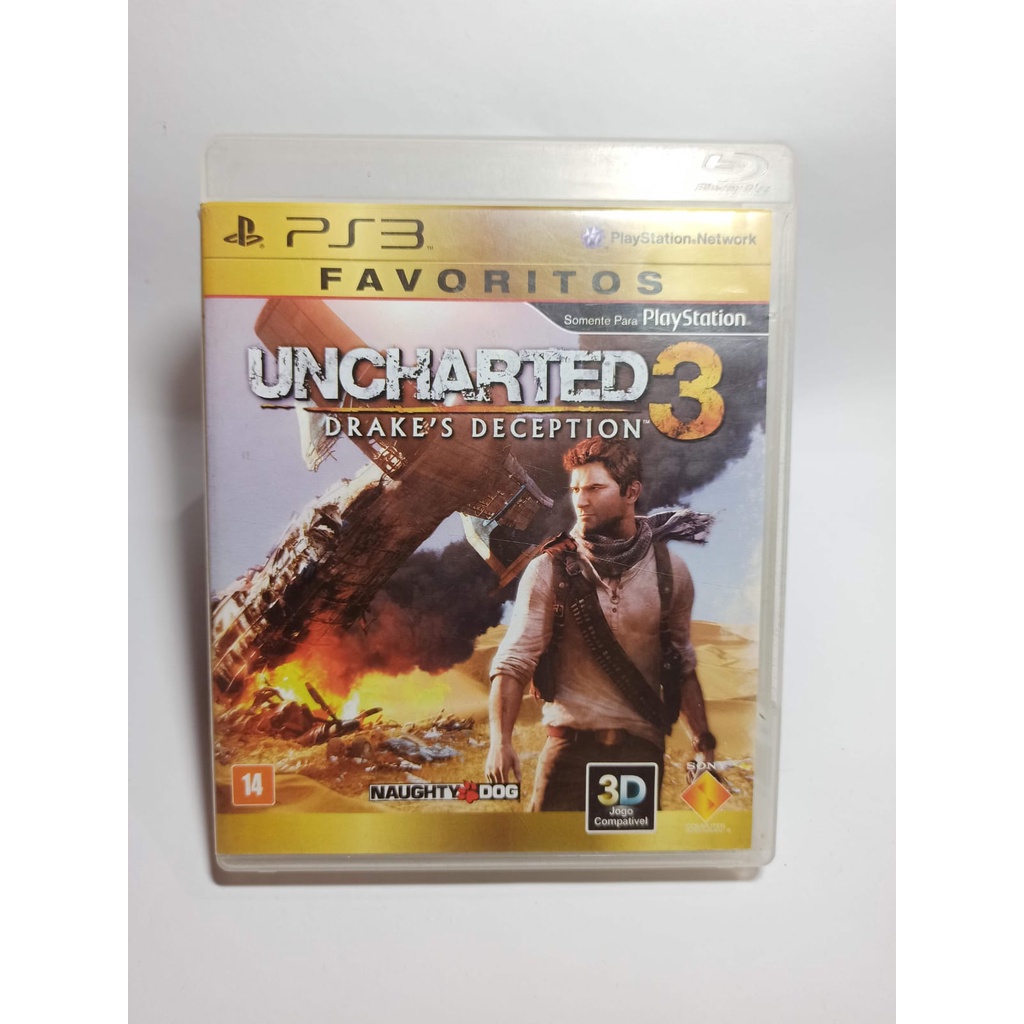 Comprar Uncharted 3: Drake's Deception - Ps3 Mídia Digital - R$19,90 - Ato  Games - Os Melhores Jogos com o Melhor Preço
