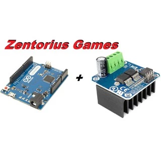 Arduino Leonardo + BTS-7960 Para Volante (Zentorius Drive)