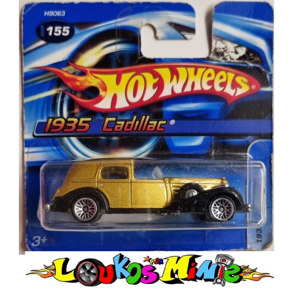 Hot Wheels 1935 Cadillac 2005 155 Cartela Curta