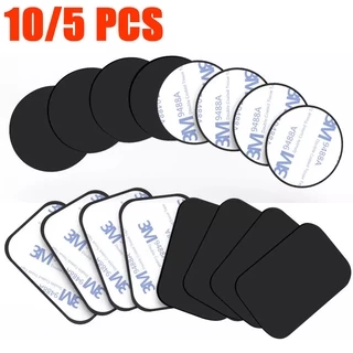 High Qualidade 5/10 PCS/Set Suporte Para Telefone De Disco Magnético Carro , Placa Metálica Chapas Metálicas De Ferro