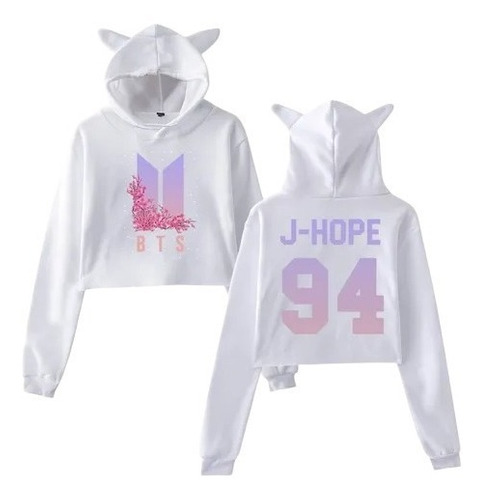 Blusa do bts com hot sale orelhinha