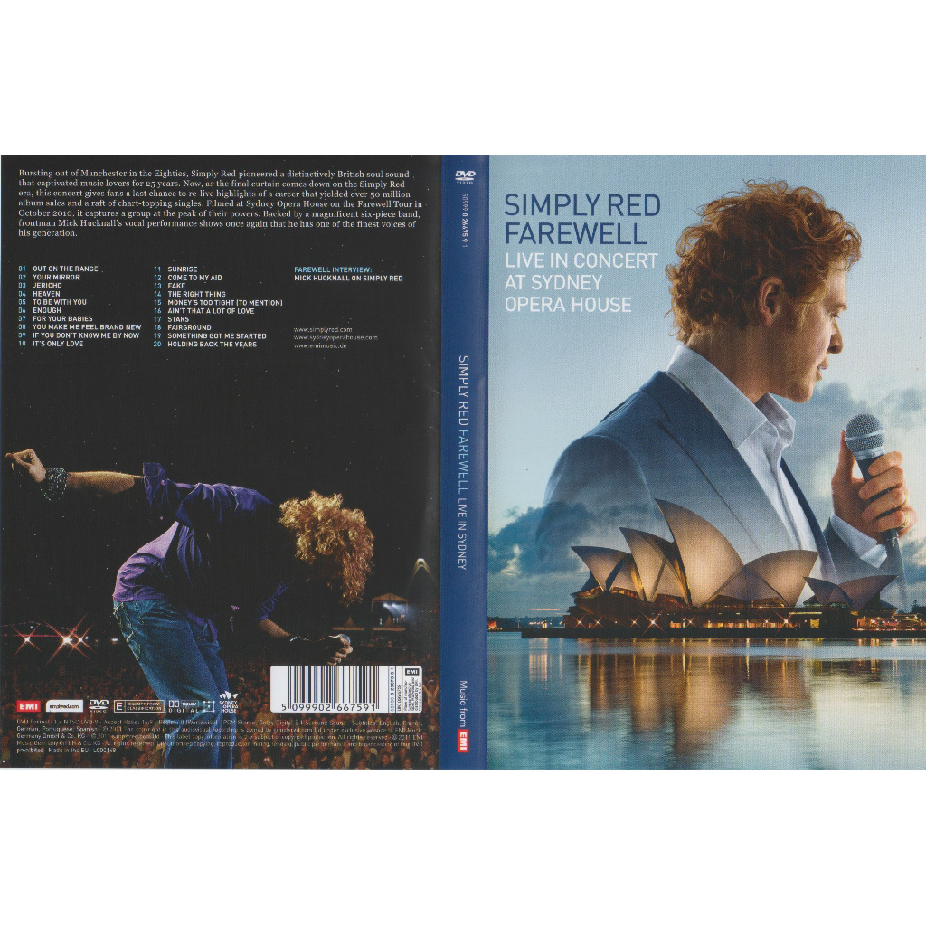 Simply Red - Farewell Live In Concert At Sydney Opera House