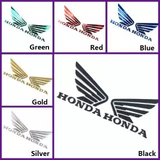Decalque E Adesivo Do Emblema Da Motocicleta Para Honda VFR 400 800 CB 600 1000 250 500 Azul Preto Prata Ouro Verde Vermelho