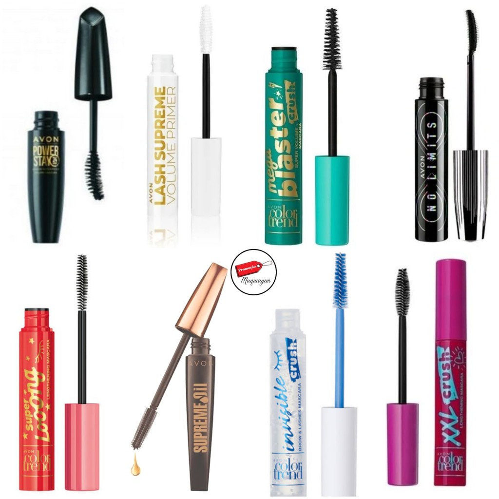 Máscara Rímel Para Cílios Avon | Shopee Brasil