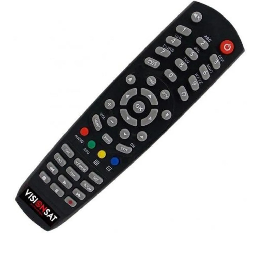 Controle Remoto Para Receptor Visionsat Space Hd SKY 9037