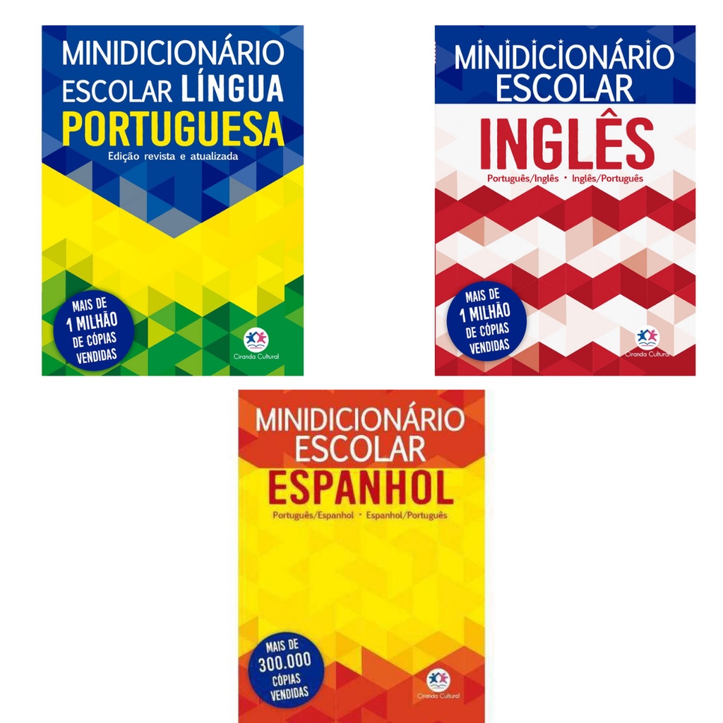 Mini dicionário de viagem Português-Espanhol.