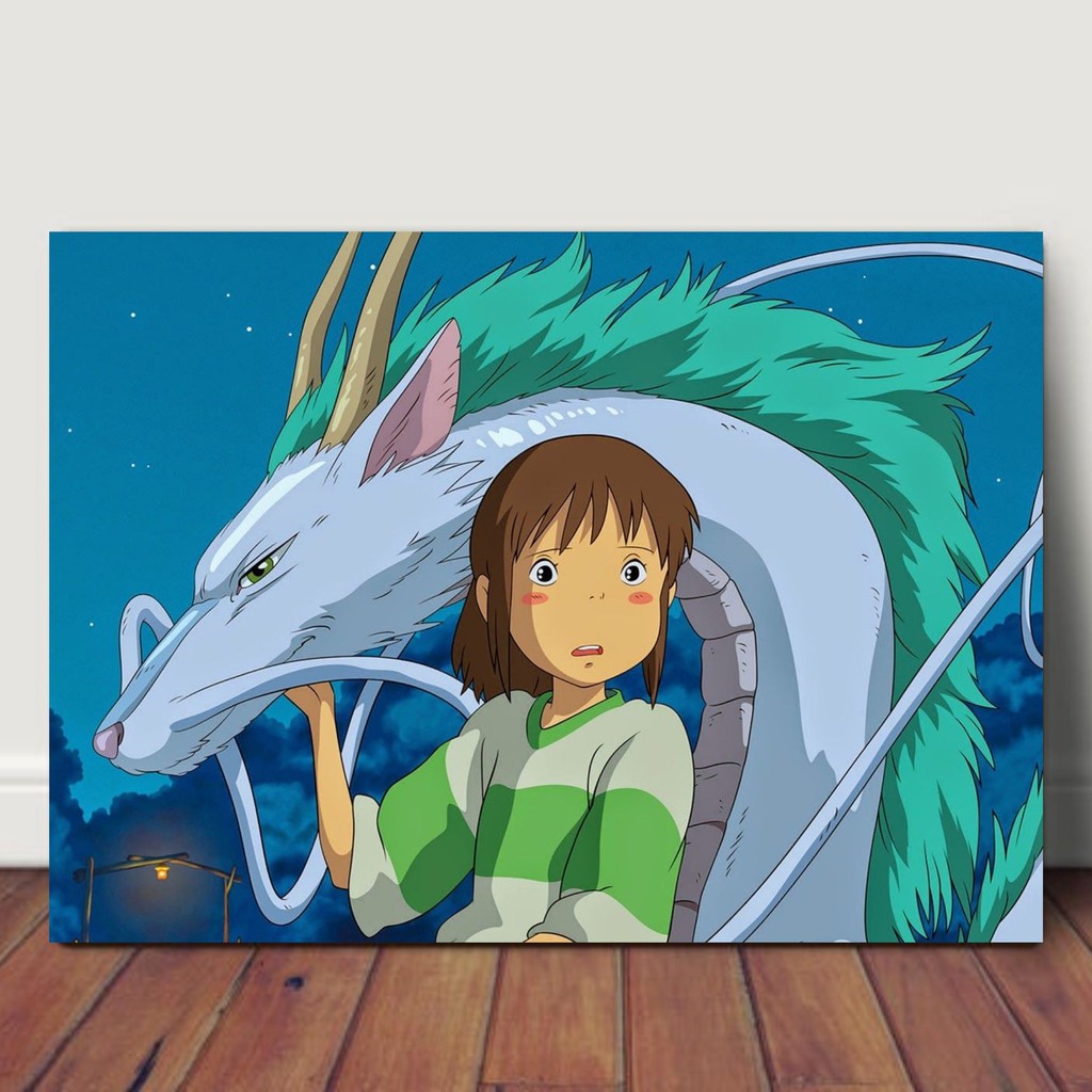 ☆chihiro☆☆ Quadro decorativo a viagem de chihiro - chihiro de haku - studio
