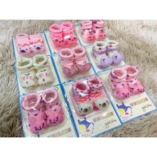 Meias Infantil Bebê Pantufa 3D Bichinho Recém Nascido/Menino/Menina/
