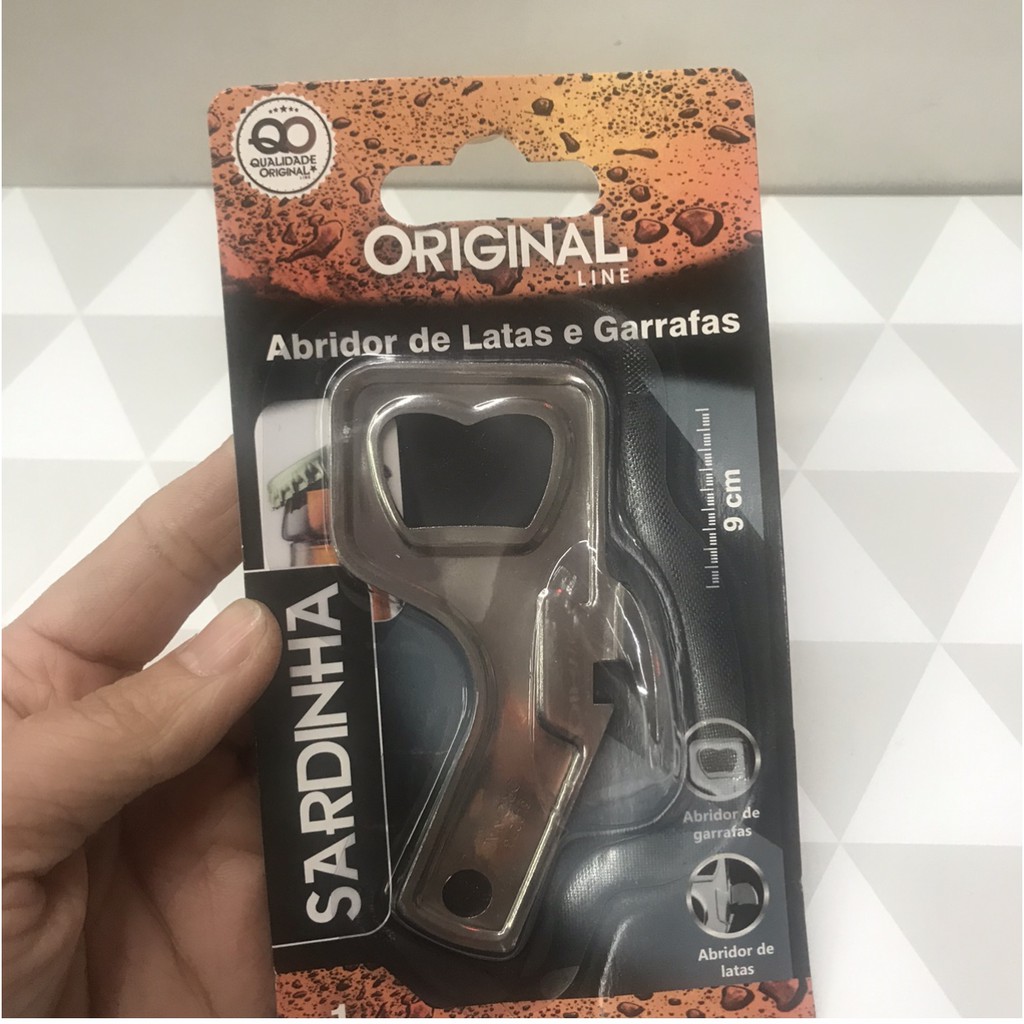 Abridor de Latas Giratório e Garrafas - F-98