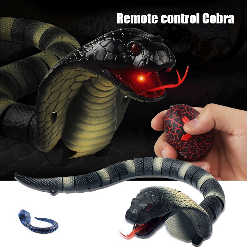 Brinquedo truque de cobra de chocalho elétrico, assustador mordendo cobra  interativa jogo multiplayer jogo brinquedo