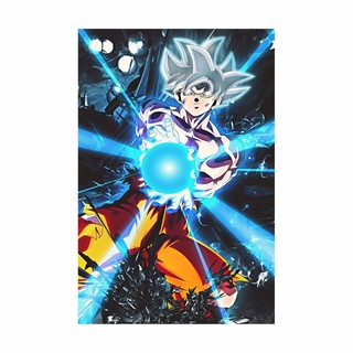 Quadro Decorativo de Dragon Ball - Anime - Goku - Desenho - Decoração -  Placa em MDF 20x30cm