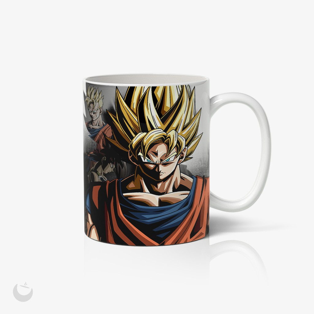 Caneca Personalizada Dragon Ball Goku Super Saiyajin Blue - Estampendo