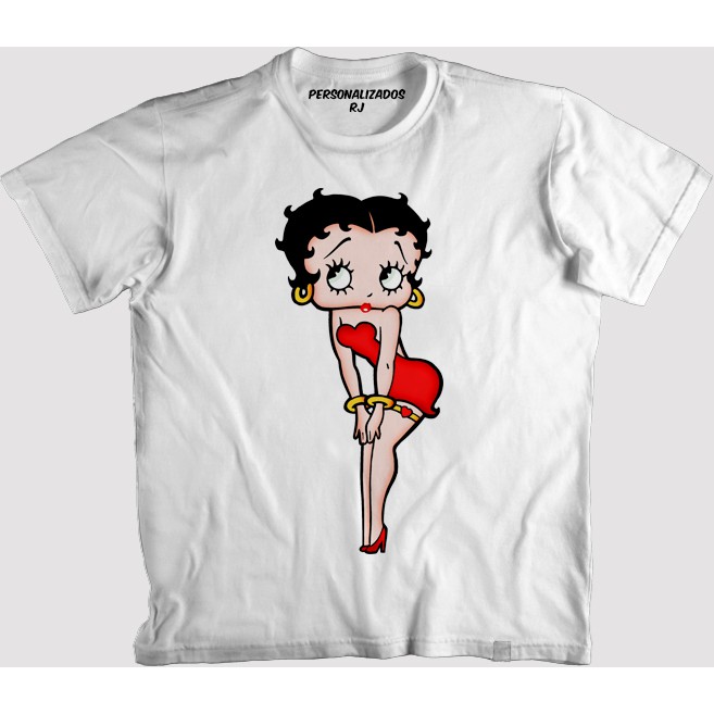 Camiseta BETTY BOOP 02 Shopee Brasil