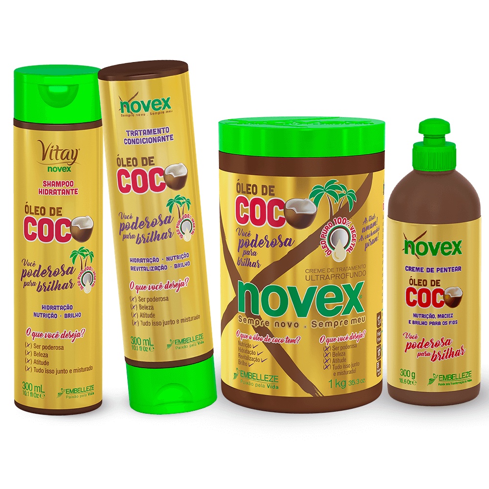 Creme para Pentear Novex Óleo de Coco