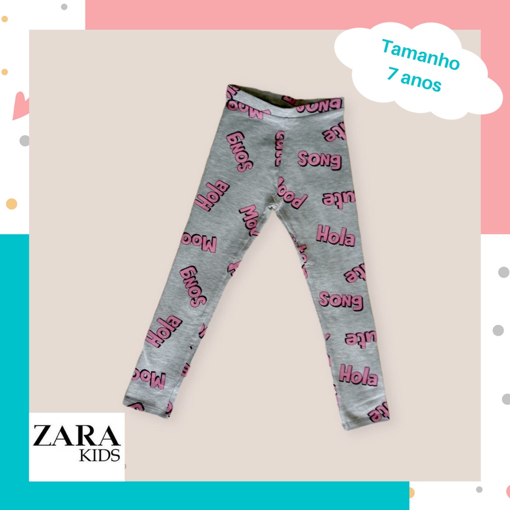 Calça legging Zara Kids