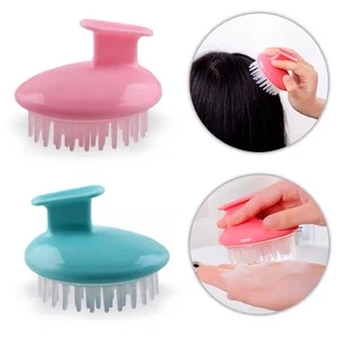 Pente De Silicone Massajadora Para Massagem De Couro Cabeludo Sanguínea/Escova Massageadora De Couro Cabeludo E Anti Queda De Cabelo