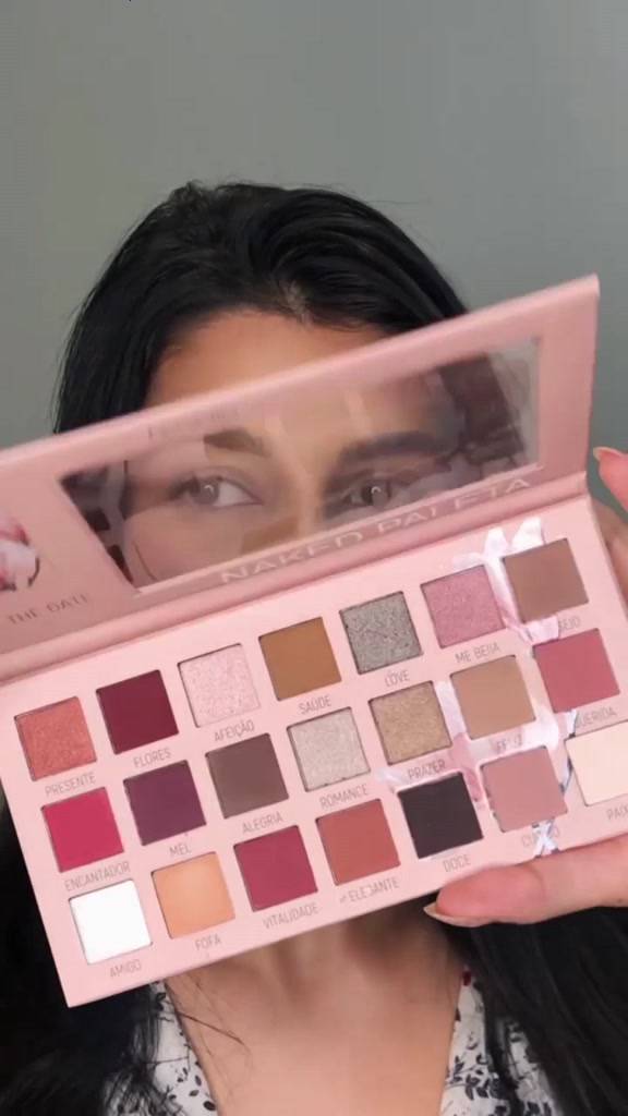 Paleta De Sombras Naked Paleta De Sombras Rose And Alex Cores Febella Shopee Brasil