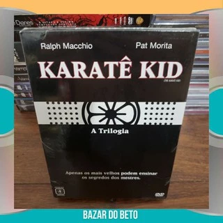 DVD Filme Karatê Kid - A trilogia(LEIA A DESCRIÇÃO)