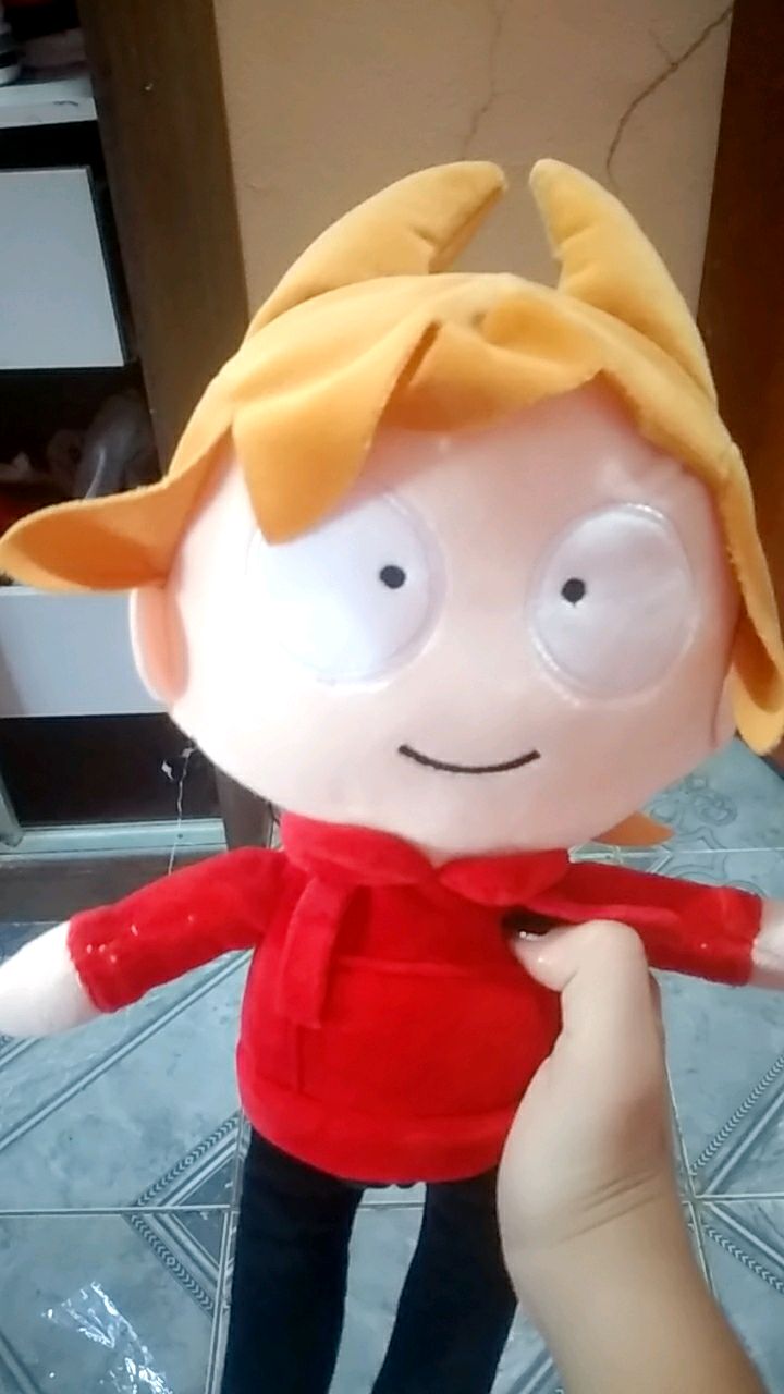 Eddsworld boneca de pelúcia para crianças, 2 peças de 34-36cm, decoração,  aniversário e presente de Natal