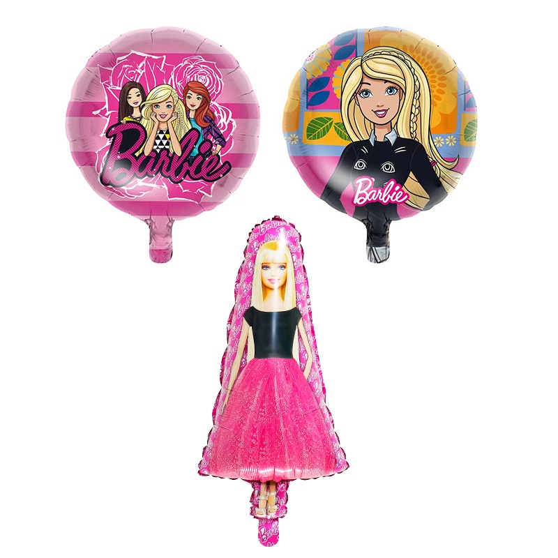 Balão de folha Barbie redondo - Alemanha, Novo - plataforma de