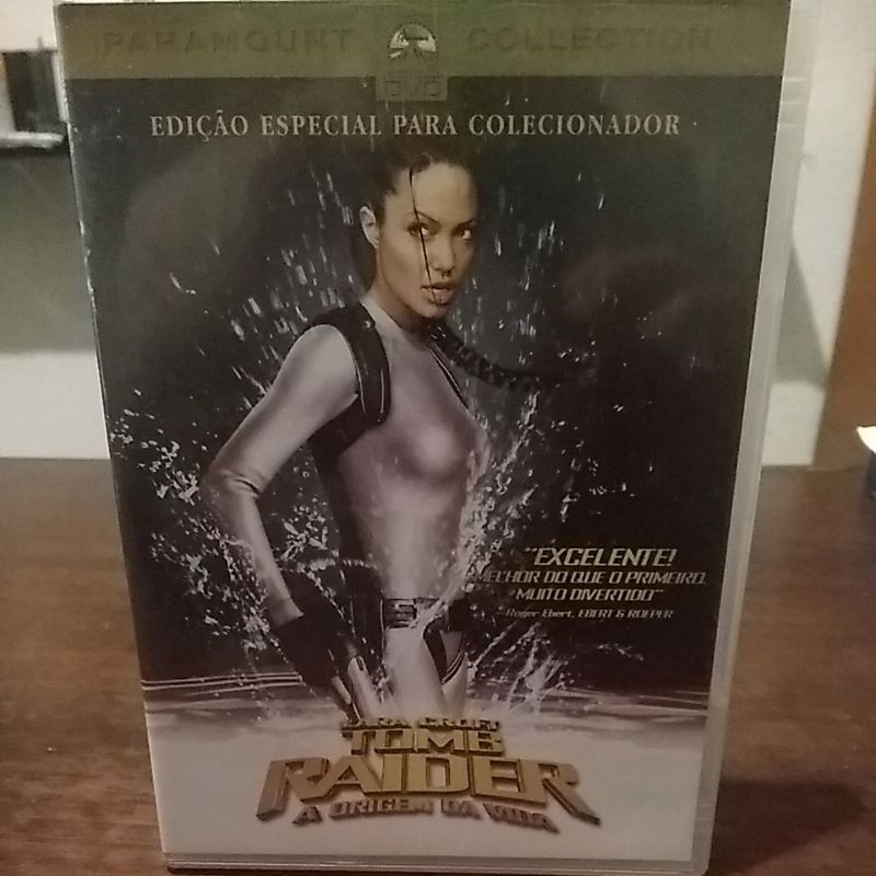 Dvd Original Lara Croft Tomb Raider A Origem Da Vida Edição Colecionador