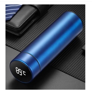 Garrafa térmica inteligente com display de temperatura digital LED 500ml-- cores opcionais