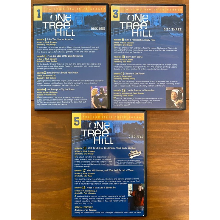 DVD One Tree Hill - Lances da Vida - 3a Temporada Completa