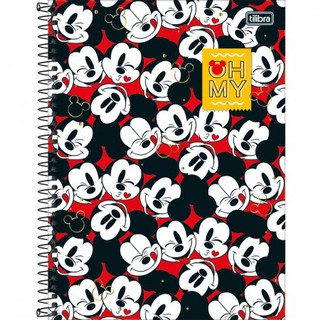 Caderno Mickey 12 Matérias 192 folhas - Tilibra