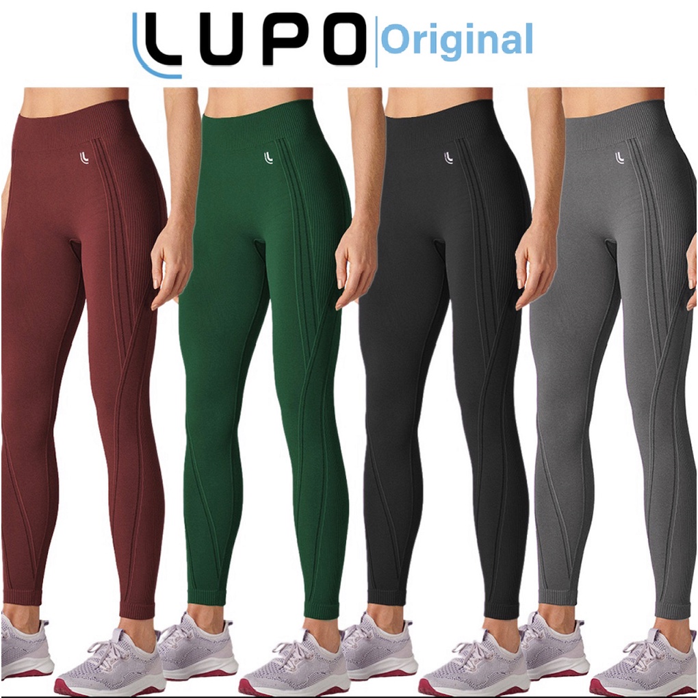 Calça Legging Feminina Max Core Confortável Macia Fitness Lupo