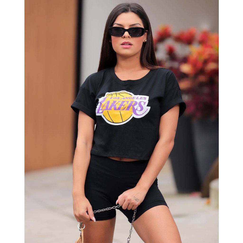 Camisa store lakers feminina