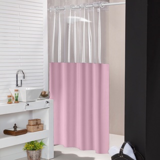 Cortina Para Box Banheiro Com Ilhos 100% PVC Varias Cores Promoção