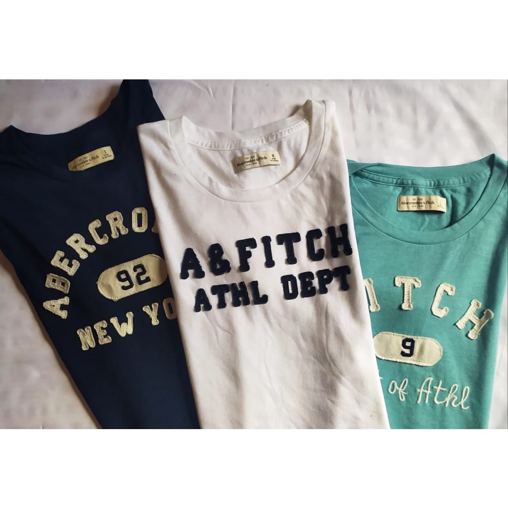 Camiseta/Baby look Gráfica Feminina Abercrombie- Original Importada grife |  Shopee Brasil