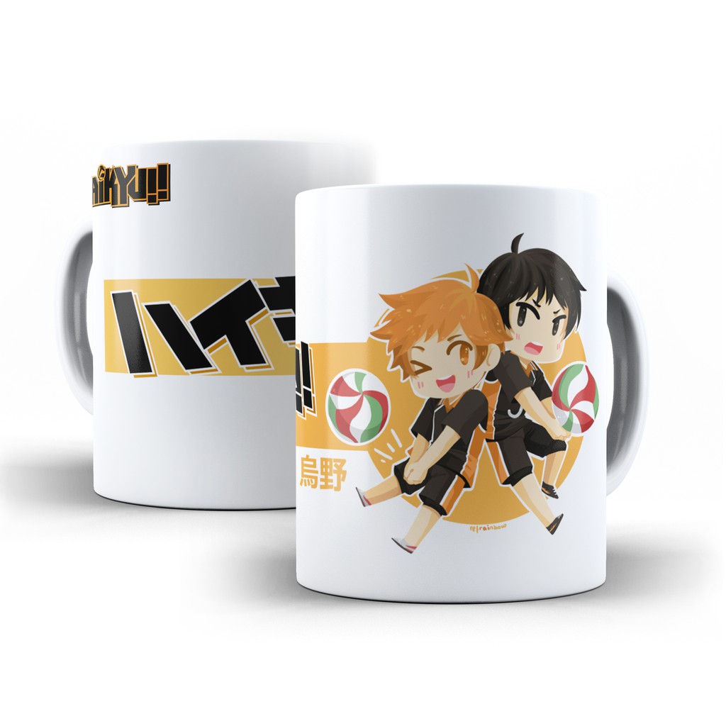 Caneca Mágica Personalizada anime Haikyuu Vários Modelos de todos