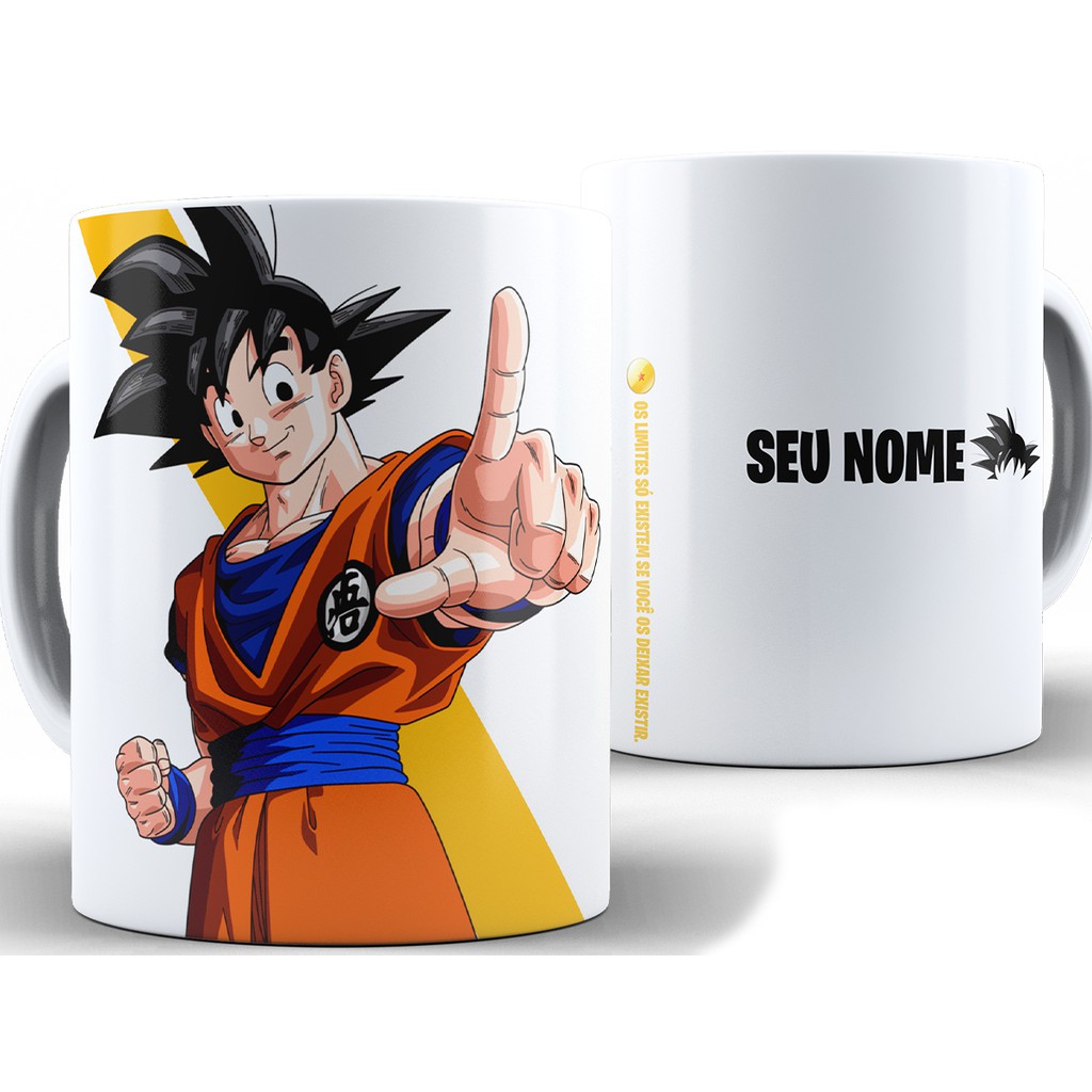 Caneca Xícara Dragon Ball Z Brolly Personagens M04 325ml - Lenx Designer