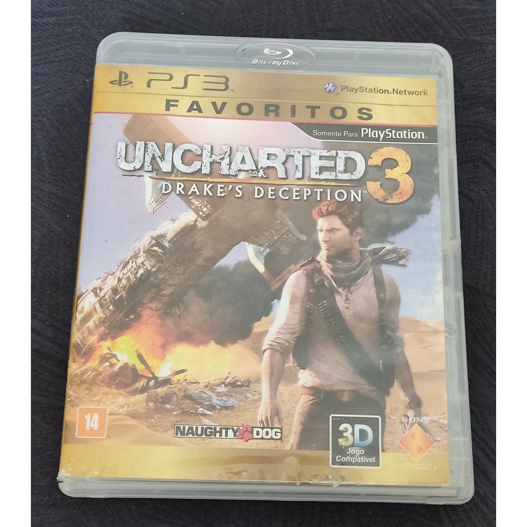 Uncharted COLEÇÃO PS3 PSN JOGO DIGITAL PLAYSTATION STORE - ADRIANAGAMES