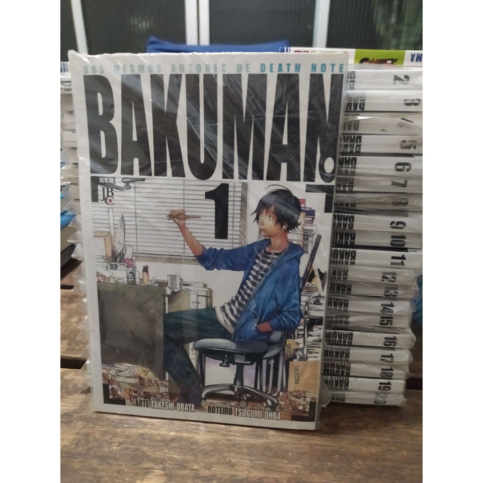 Reposição de Bakuman - Editora JBC