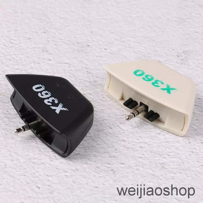 Fone De Ouvido mic audio converter adapter Controlador Para xbox 360