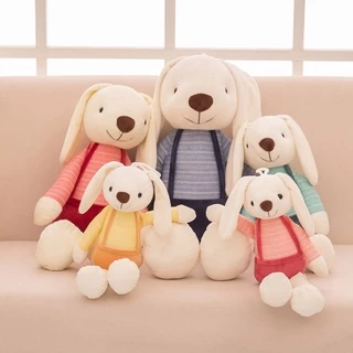 40 Centímetros Coelho Bonito Brinquedos Do Bebê Animais De Pelúcia De Pano Macio Casa Decoração Para Crianças Presente Sono Apaziguar Aniversário