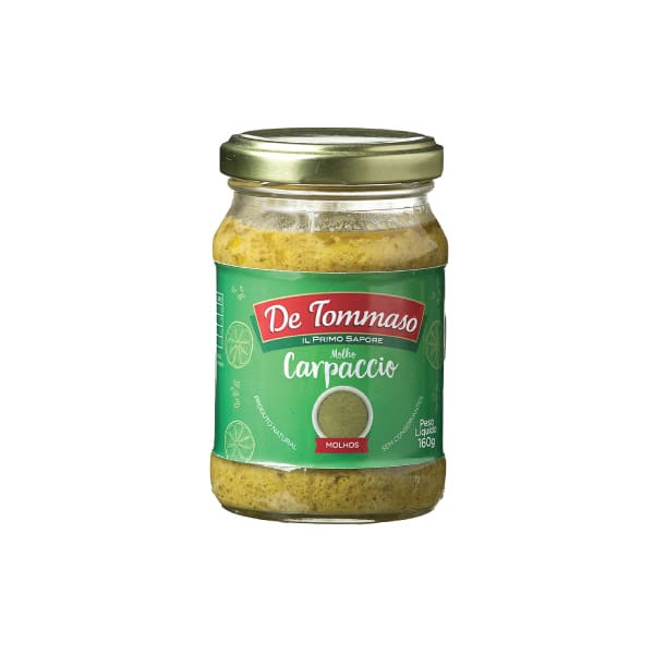 MOLHO CARPACCIO 160G | Shopee Brasil