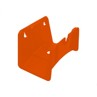 Suporte P/ Mangueira Jardim Parede Plastico Jorani Laranja