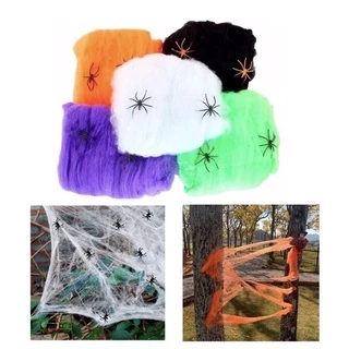 Decoração De Halloween Teia De Aranha Melhor Preço