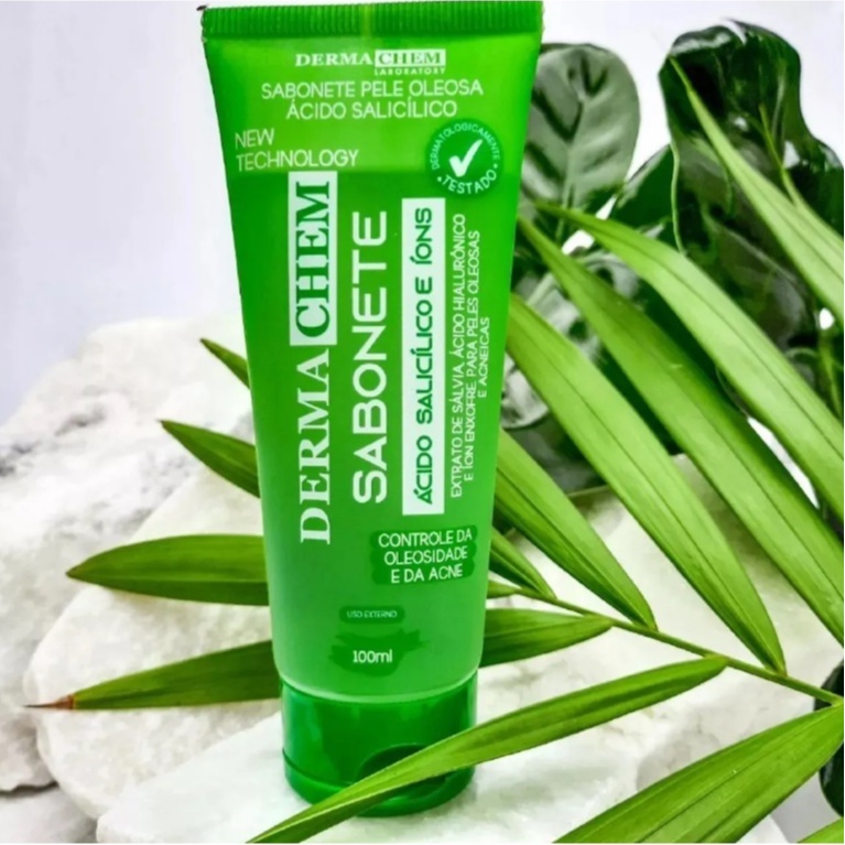 Sabonete com Ácido Salicílico - Dermachem | Shopee Brasil