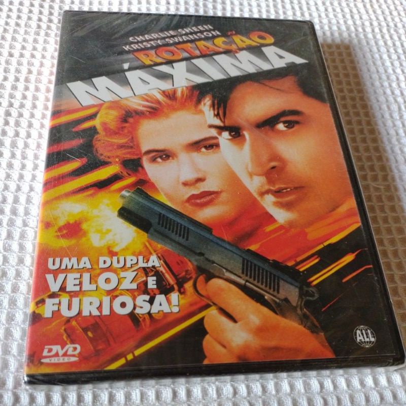 Rotação Máxima DVD Filme com Charlie Sheen Lacrado e dublado