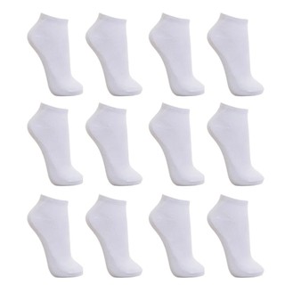 Kit 12 Pares De Meias Soquete B Cano Curto