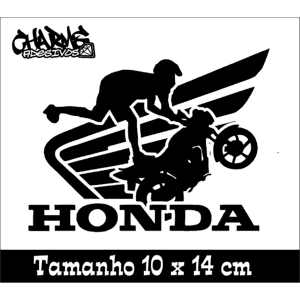 Adesivo moto  Compre Produtos Personalizados no Elo7